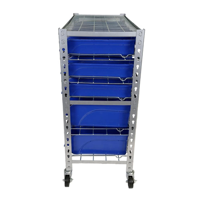 TradeQuip Parts Storage Bin Rack 22 Parts Bins — Ramp Champ