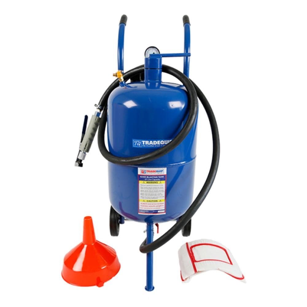 TradeQuip Professional 37 Litre Mobile Abrasive Blasting Kit - TradeQuip - Ramp Champ