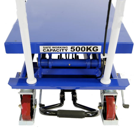 TradeQuip Professional High Lift Scissor Lift Workshop Trolley - TradeQuip - Ramp Champ