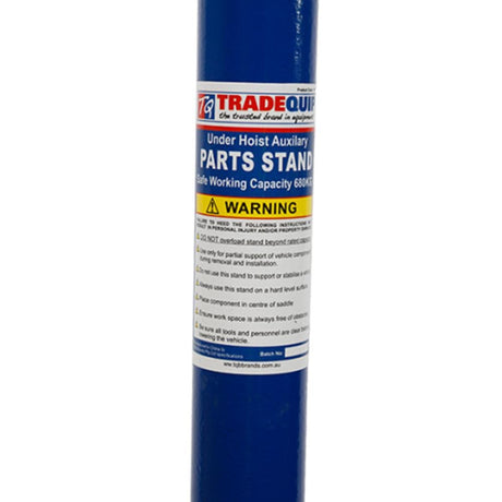 TradeQuip Professional Underhoist Auxilary Stand,  680kg - TradeQuip - Ramp Champ