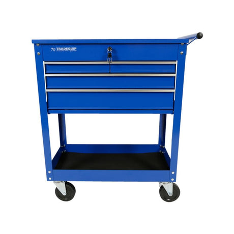 TradeQuip Professional Workshop Tool Trolley 4 Drawer Lockable Top - TradeQuip - Ramp Champ