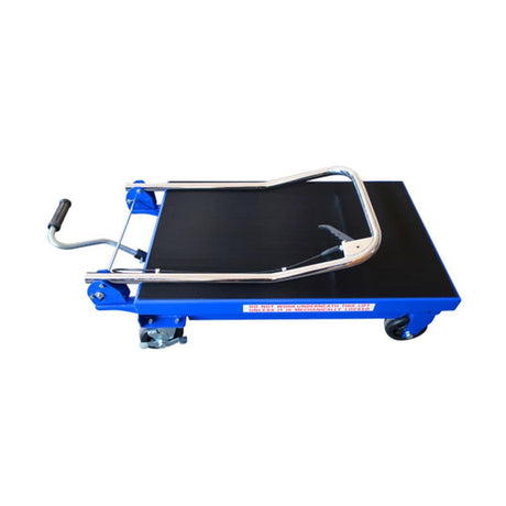 TradeQuip Scissor Lift Hydraulic Workshop Trolley, 450Kg - TradeQuip - Ramp Champ