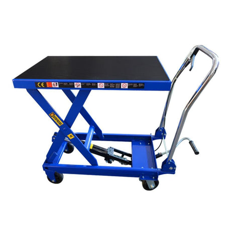 TradeQuip Scissor Lift Hydraulic Workshop Trolley, 450Kg - TradeQuip - Ramp Champ