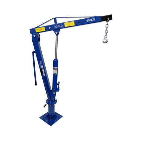 TradeQuip Utility Crane - Swivel Base, 900kg Capacity - TradeQuip - Ramp Champ