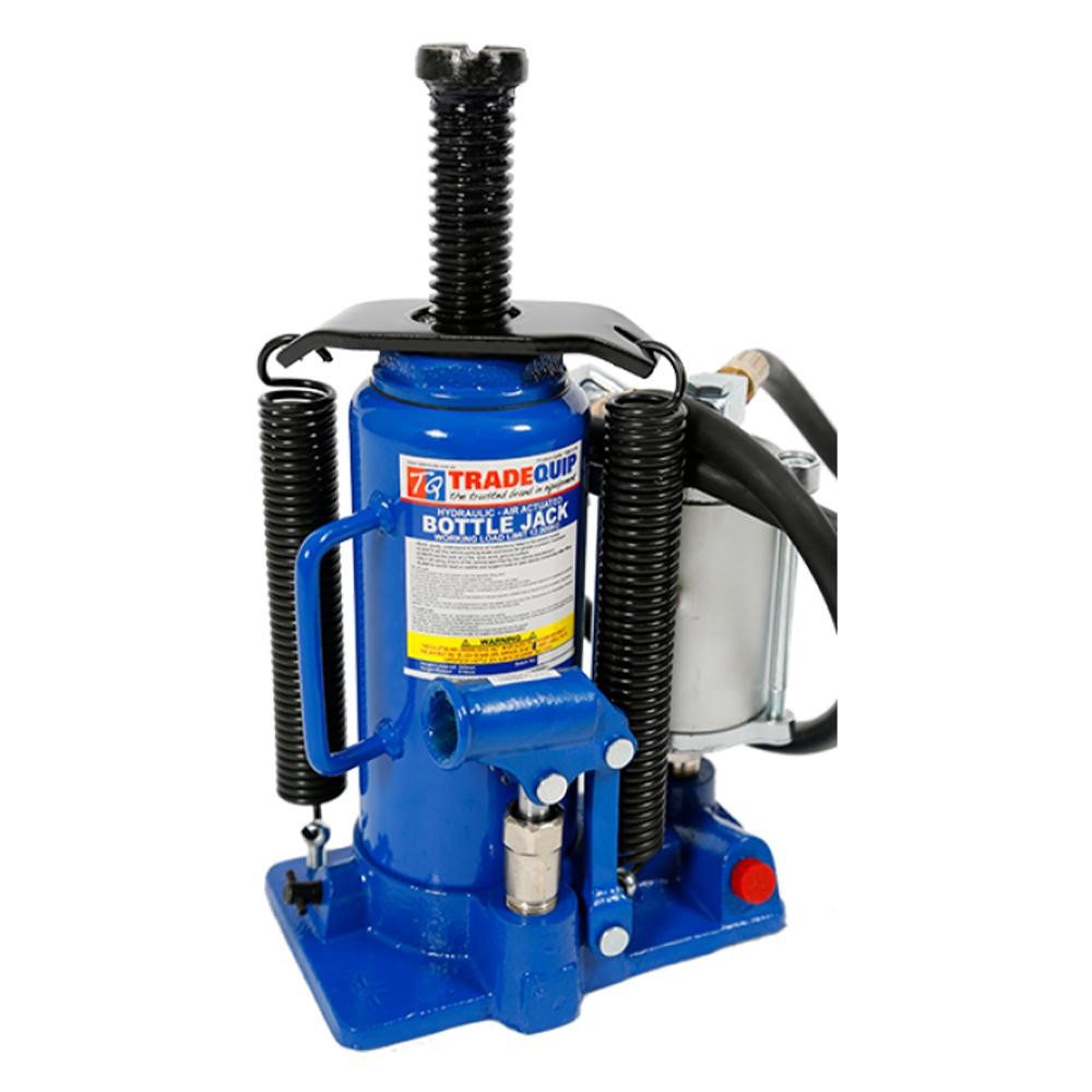 Trade Quip Heavy-Duty Air/Hydraulic Bottle Jack, 12-Tonne - TradeQuip - Ramp Champ