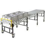 Troden Workshop Equipment Troden Expanding Roller Conveyors - 130kg/m Capacity