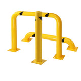 Troden Workshop Equipment Troden Fixed Yellow U-bar Bollard - Low