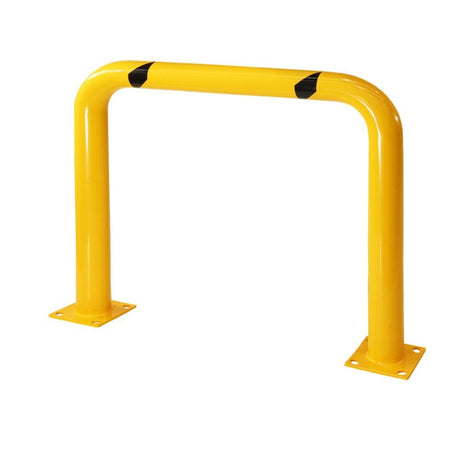 Troden Workshop Equipment Troden Fixed Yellow U-bar Bollard - Low