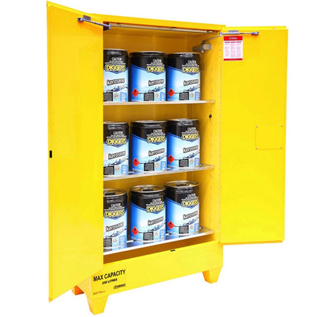 Troden Workshop Equipment Troden Flammable Liquid Cabinet - 250kg Capacity