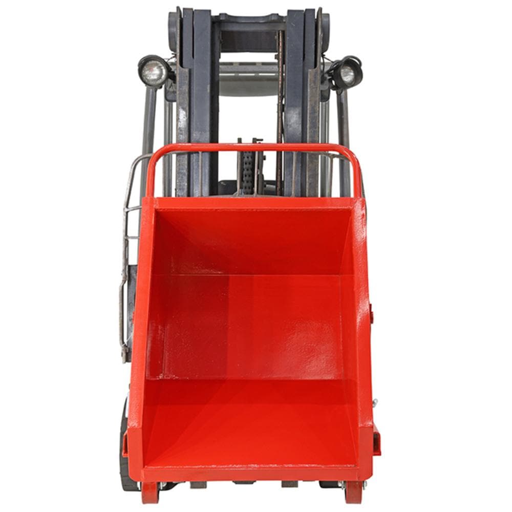 Troden Workshop Equipment Troden Lightweight Painted Forklift Waste Tipping Bin - 350kg Capacity