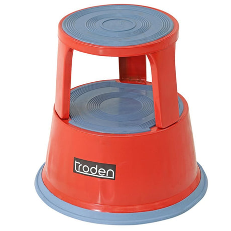 Troden Workshop Equipment Troden Non-Slip Rolling Metal Workshop Step Stool - 250kg Capacity