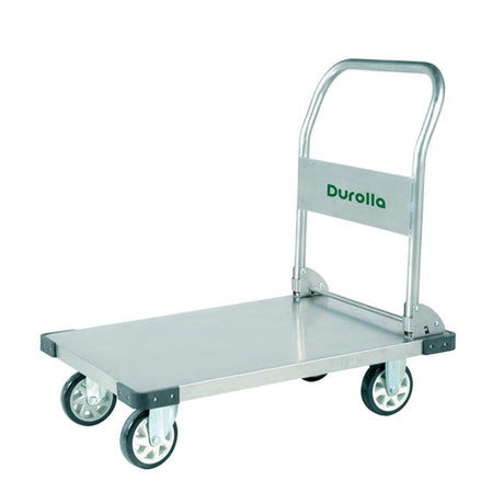 Troden Workshop Equipment Troden Stainless Steel Folding Handle Platform Trolley, 350kg Capacity