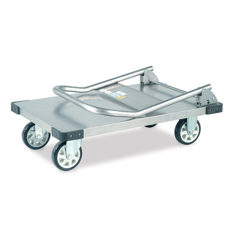 Troden Workshop Equipment Troden Stainless Steel Folding Handle Platform Trolley, 350kg Capacity