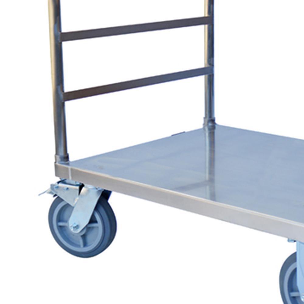 Troden Workshop Equipment Troden Stainless Steel Platform Trolley, 600kg Capacity