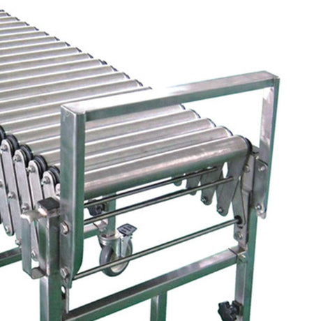 Troden Workshop Equipment Troden Stainless Steel Roller Conveyors - 130kg/m Capacity