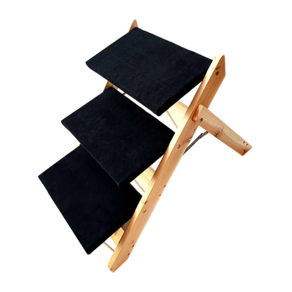 New Aim Pet Products New Aim 3 Steps Portable Dog Cat Pet Stairs