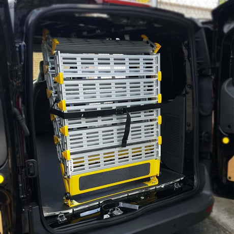 Mobility Plus Van & Vehicle Ramps Roll-A-Ramp 915mm Portable Roll-Up Aluminium Ramp, 450kg Capacity