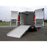 WM System Car & Truck WM System Aluminium AL-Light Van Ramp with Swivel, 400kg Capacity