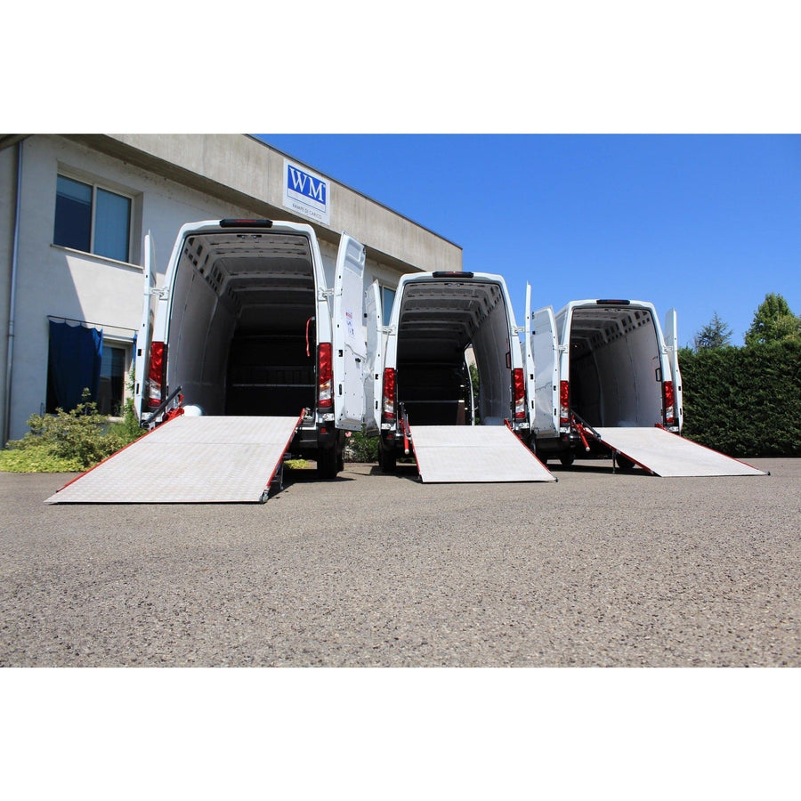 WM System Aluminium PC-Heavy Duty Van Ramp & Swivel 1000kg to 1800kg ...