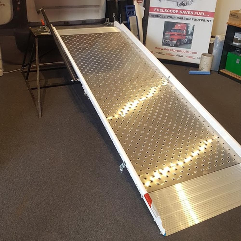 WM System Car & Truck WM System Aluminium Super-Light Van Ramp, 250kg Capacity