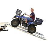 Whipps Heavy Duty Whipps 1 Tonne Folding Aluminium Curved Mower Ramps