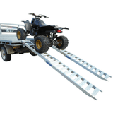 Whipps Heavy Duty Whipps 1 Tonne Folding Aluminium Curved Mower Ramps