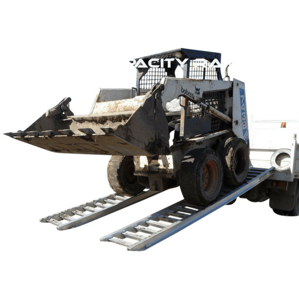 Whipps Construction & Machinery Whipps 3.5 Tonne 2.5 m x 450mm Aluminium Loading Ramps