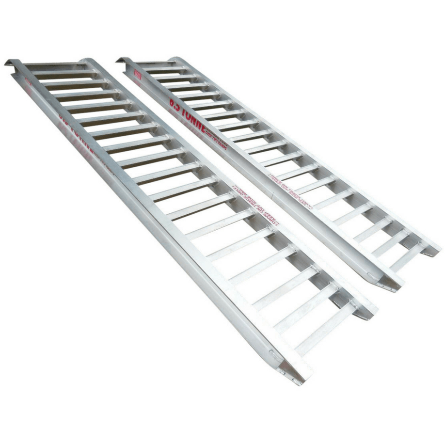 Whipps Construction & Machinery Whipps 4.5 Tonne 2.0 m x 450mm  Aluminium  Machinery Loading Ramps