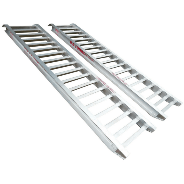 Whipps Construction & Machinery Whipps 11 Tonne3.7 m x 654mm  Aluminium Loading Ramps