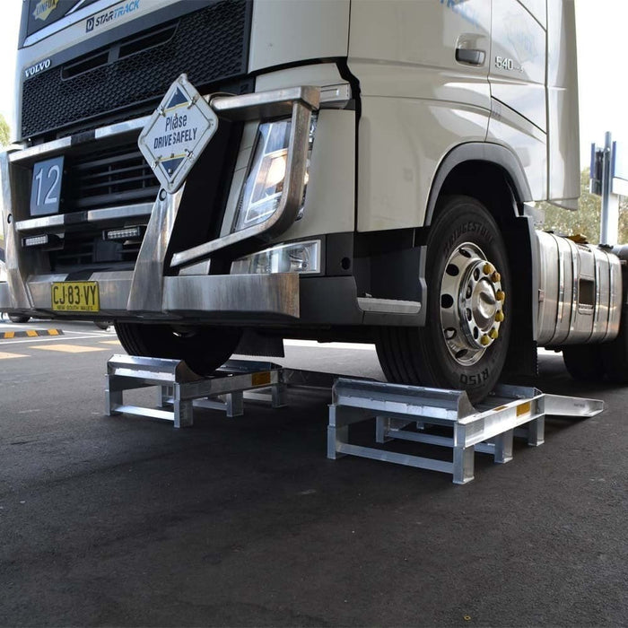Sureweld Truck Wheel Riser Ramps For Front Wheels — Ramp Champ