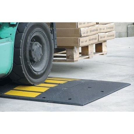 Barrier Group Heavy Duty Rubber Traffic Calming Hump - Barrier Group - Ramp Champ