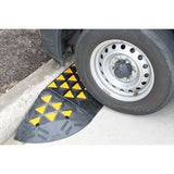 Barrier Group High-Vis Rubber Kerb Ramp End Module - Barrier Group - Ramp Champ