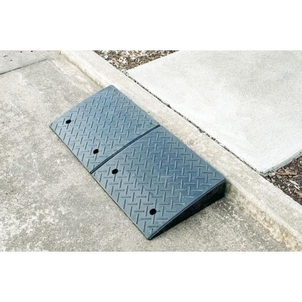 Temporary Ramp Gutter Barrier Group Rubber Kerb Gutter Ramp – Ramp Champ
