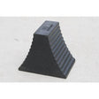 Barrier Group Recycled Rubber Wheel Chocks In Black - Barrier Group - Ramp Champ