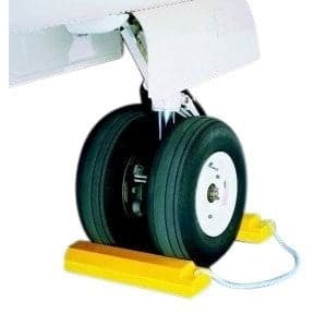 Checkers Aviation Wheel Chock 533mm Length - Checkers - Ramp Champ