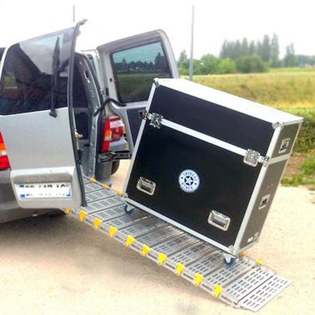 Mobility Plus Van & Vehicle Ramps Roll-A-Ramp 762mm Portable Roll-Up Aluminium Ramp, 450kg Capacity