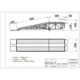 Niuli 16-Tonne Full-Size Steel Forklift Dock Ramp / Yard Ramp DR16H - Niuli - Ramp Champ