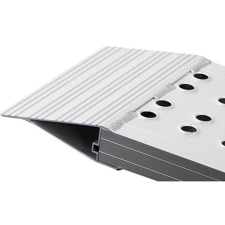FEAL 1.5m x 400kg Heavy-Duty Folding Aluminium Loading Ramp, Single - Feal - Ramp Champ