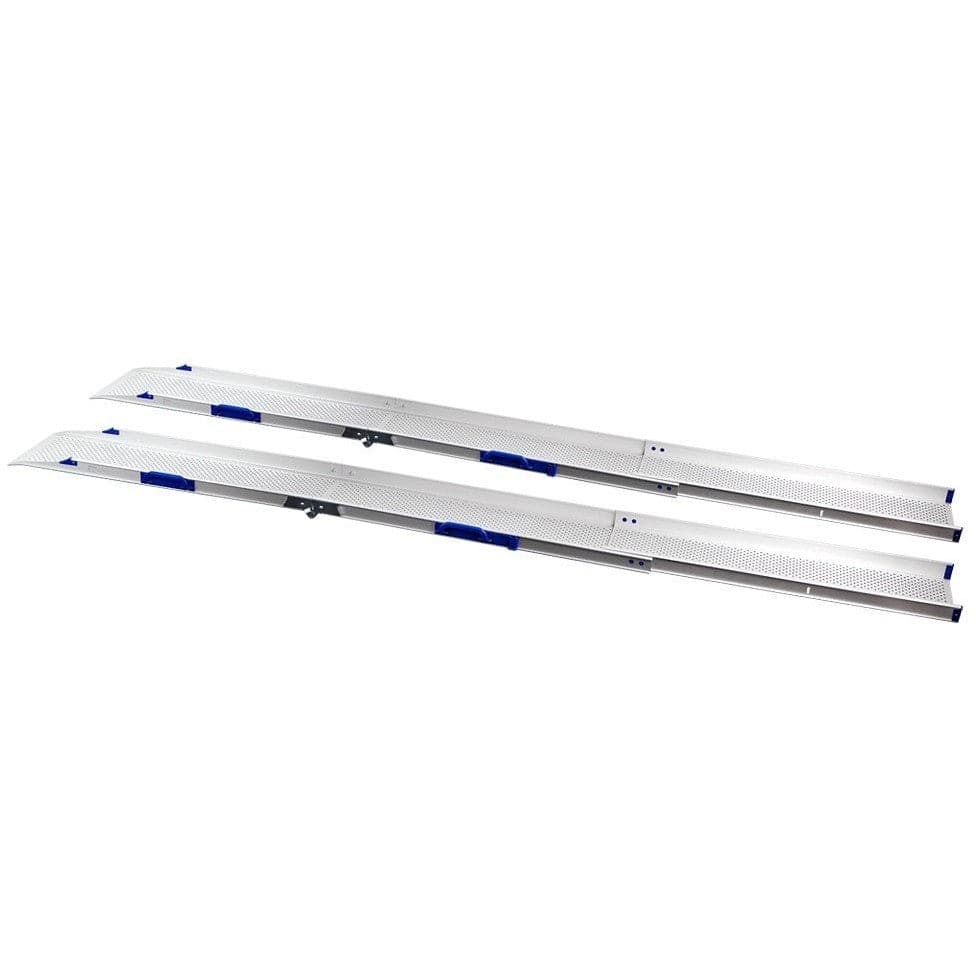 Telescopicflat Ramps FEAL 2.95m Portable Folding Telescopic Extra Wide Loading Ramps – Ramp ...
