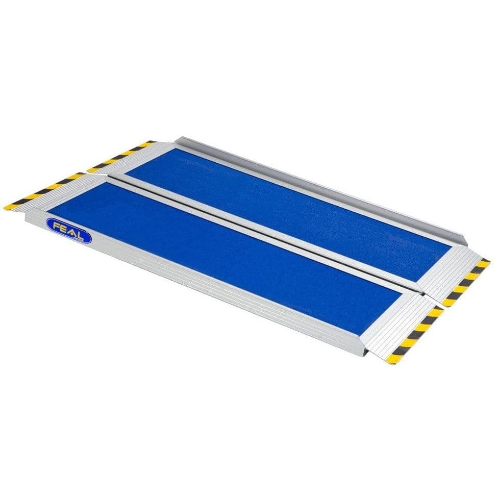 FEAL iRamp 1.16m Folding Aluminium Wheelchair Ramp, 400kg Capacity - Feal - Ramp Champ