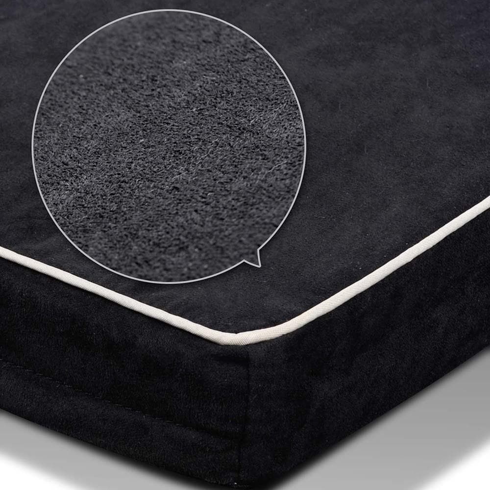 i.Pet Single Soft Pet Mattress - Black - Ramp Champ - Ramp Champ