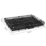 Ramp Champ Pet Products i.Pet 24inch Pet Cage - Black