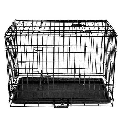 Ramp Champ Pet Products i.Pet 30inch Pet Cage - Black