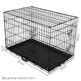 Ramp Champ Pet Products i.Pet 36inch Pet Cage - Black