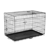 i.Pet 42inch Pet Cage - Black - Ramp Champ - Ramp Champ