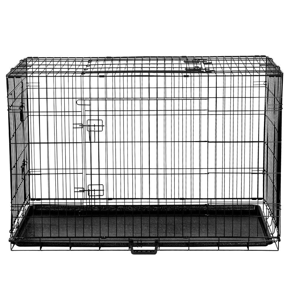 i.Pet 42inch Pet Cage - Black - Ramp Champ - Ramp Champ