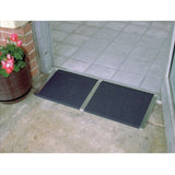 PVI Aluminium Solid Threshold Ramp, 270kg Capacity - PVI - Ramp Champ