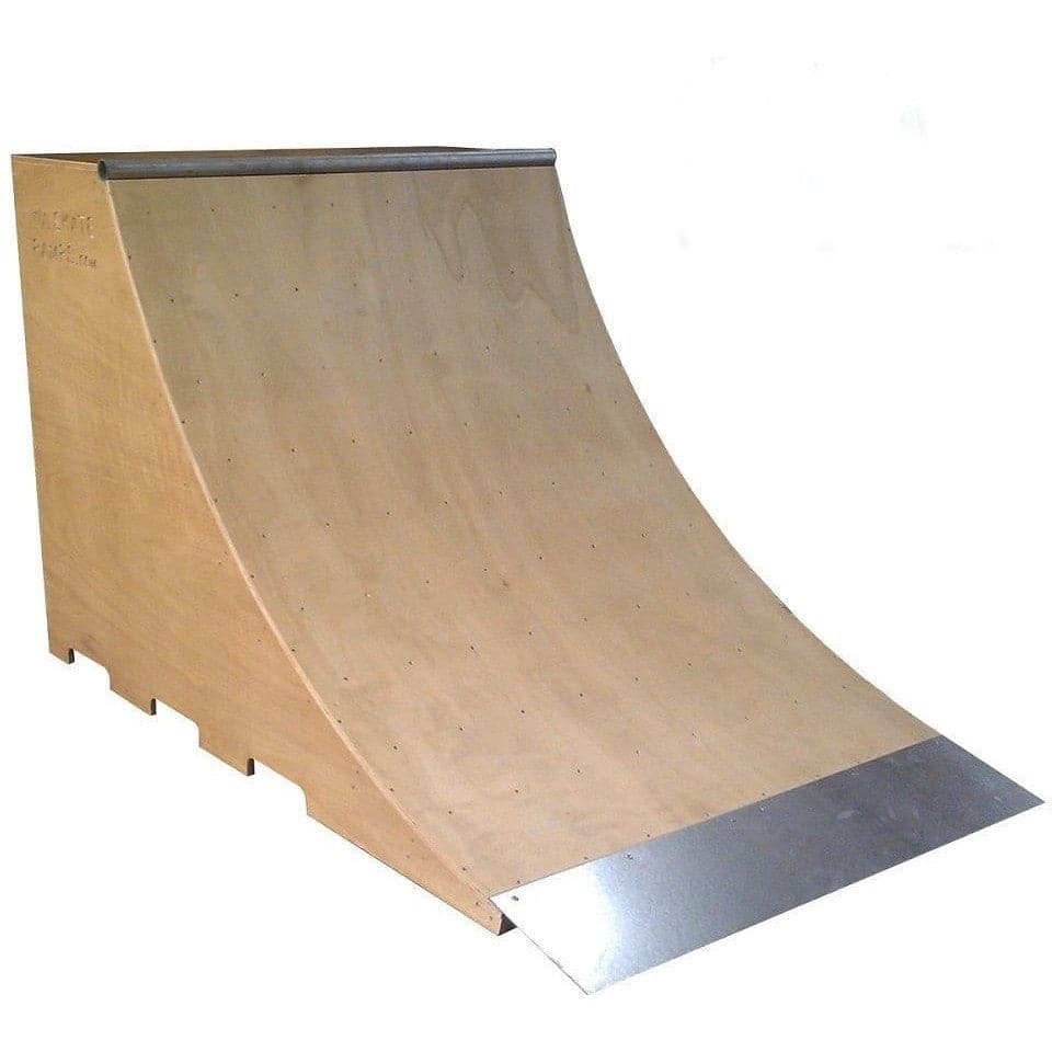 WA Skate Ramps 1.2m x 1.2m Quarter Pipe Ramp (4ft High x 4ft Wide) - WA Skate Ramps - Ramp Champ
