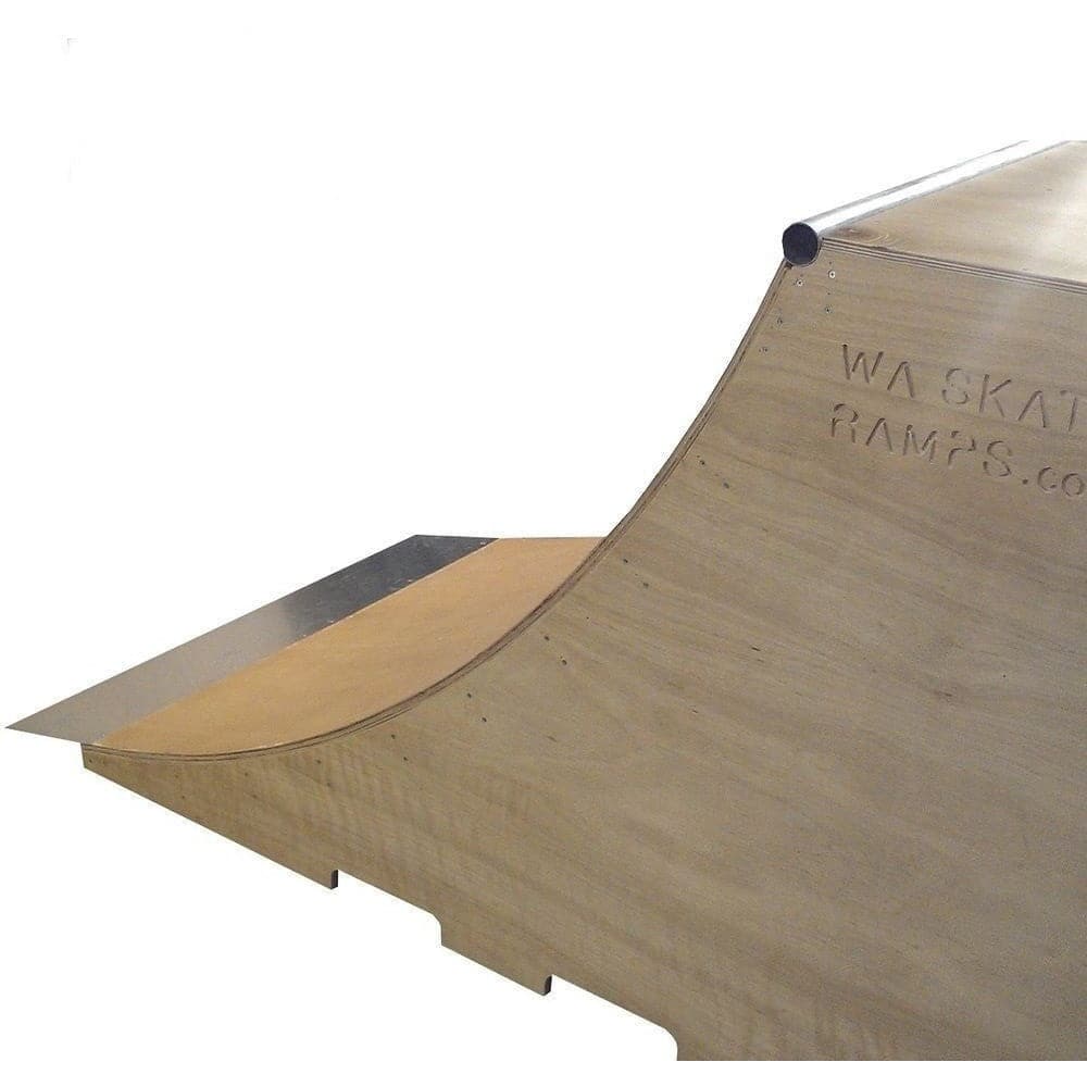 WA Skate Ramps 1.2m x 1.2m Quarter Pipe Ramp (4ft High x 4ft Wide) - WA Skate Ramps - Ramp Champ