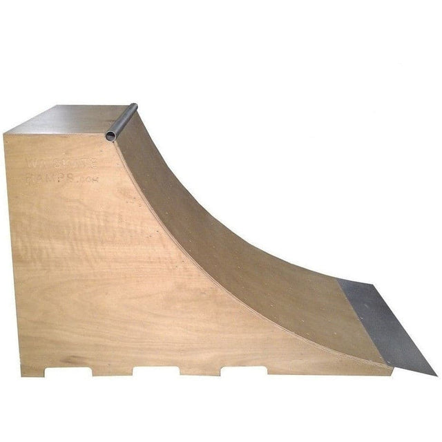 WA Skate Ramps 1.2m x 1.2m Quarter Pipe Ramp (4ft High x 4ft Wide) - WA Skate Ramps - Ramp Champ